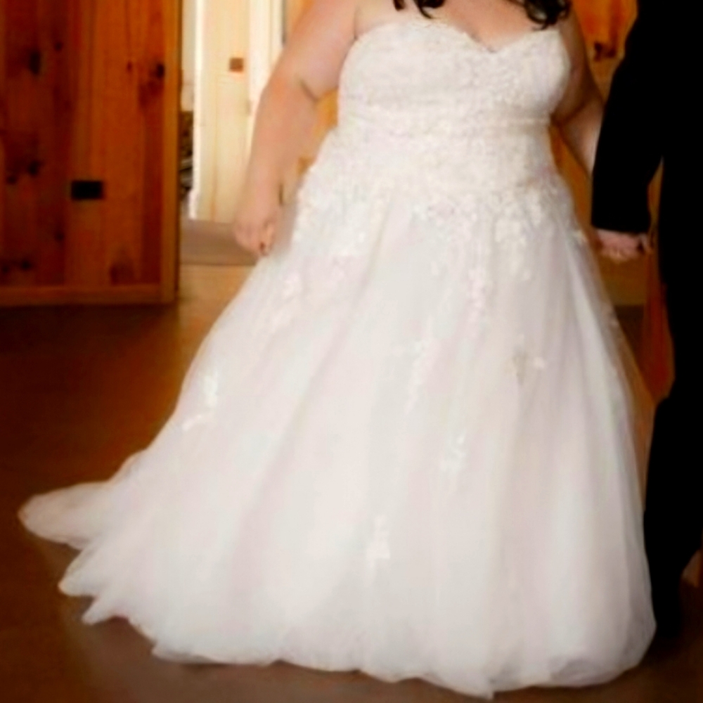 Davids Bridal Wedding Dress 26W